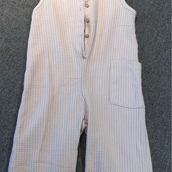 Cozy Knit Button-Up Jumpsuit - Picture 1 of 4